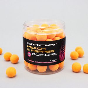 Sticky Baits Peach & Pepper Pop ups