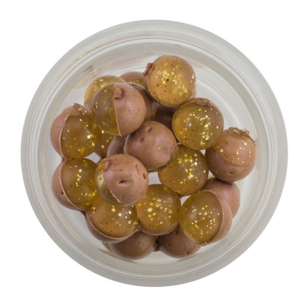 Berkley PowerBait Power Clear Eggs Floating Clear Gold-Natural