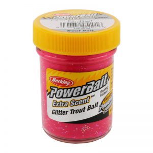 Berkley PowerBait Glitter Trout Bait Fluorescent Red