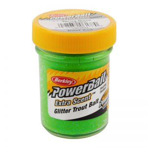 Berkley PowerBait Glitter Trout Bait Spring Green