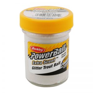 Berkley PowerBait Glitter Trout Bait White