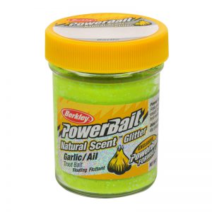 Berkley Natural Glitter Trout Bait Chartreuse