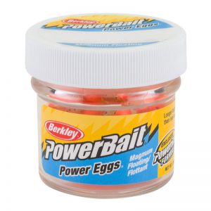 Berkley PowerBait Power Clear Eggs Floating Clear Green-FI. Orange