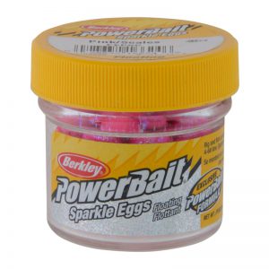 Berkley Sparkle Power Eggs Floating Magnum Pink With Sclaes