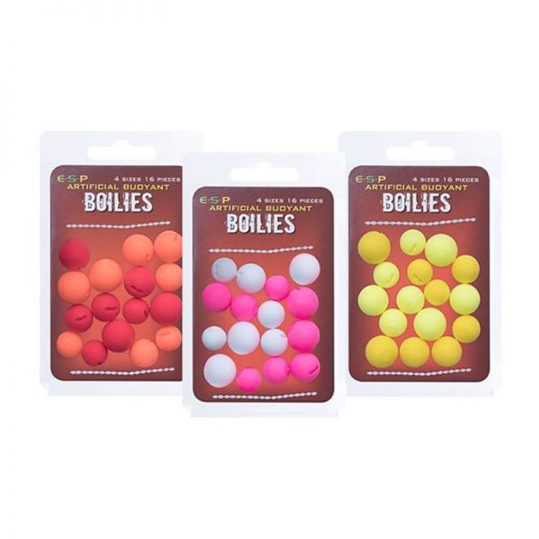 ESP Artificial Buoyant Boilies Yellow and Fluoro Yellow