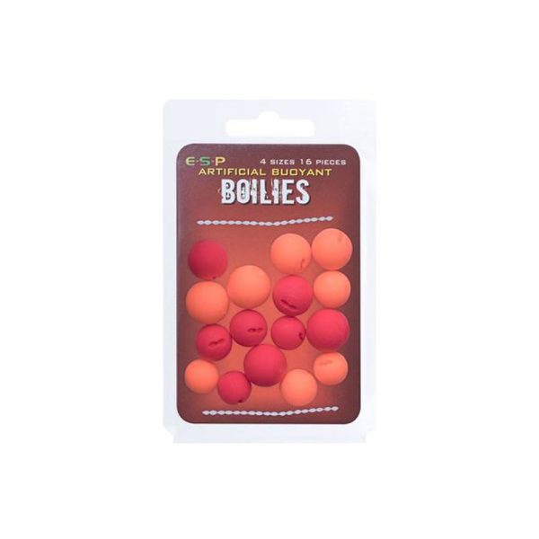 ESP Artificial Buoyant Boilies Red and Orange