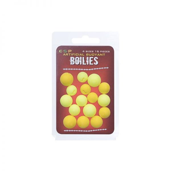 ESP Artificial Buoyant Boilies Yellow and Fluoro Yellow