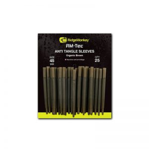 RidgeMonkey RM-Tec Anti Tangle Sleeves Long Organic Brown