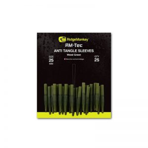 RidgeMonkey RM-Tec Anti Tangle Sleeves Short Weed Green