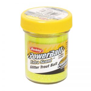 Berkley PowerBait Glitter Trout Bait Sunshine Yellow